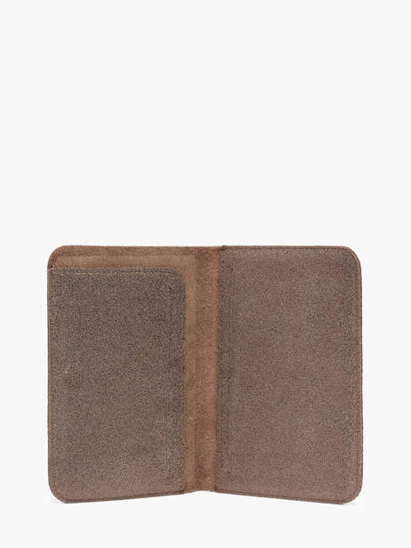 Paspoorthouder Vintage Leder Mila louise Bruin vintage 3364X ander zicht 1